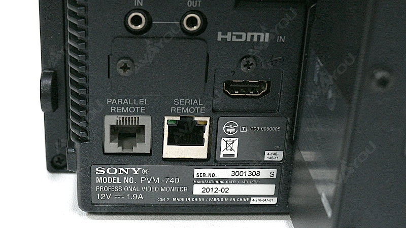 Sony PVM-740 7.4