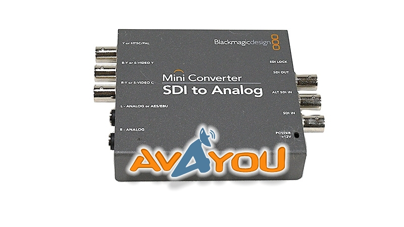 その他 Blackmagic Design Analog to SDI Blackmagic Design Mini Converter Analog to SDI - Sound