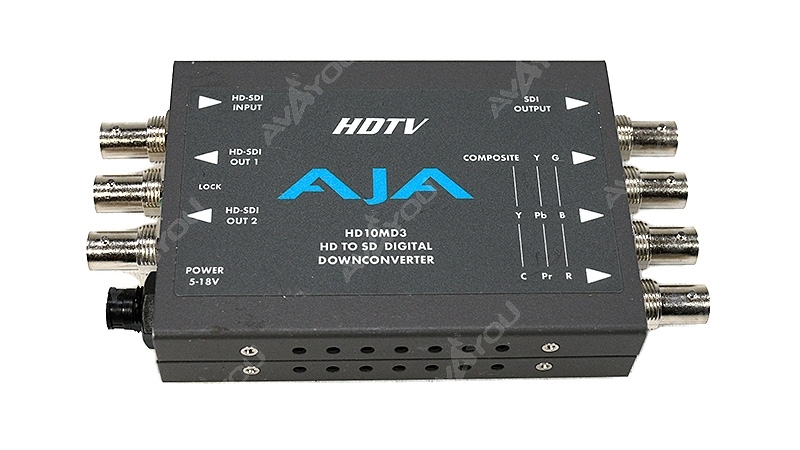 AJA HD10MD3 HD to SD SDI Mini DownConverter DC with Power Supply