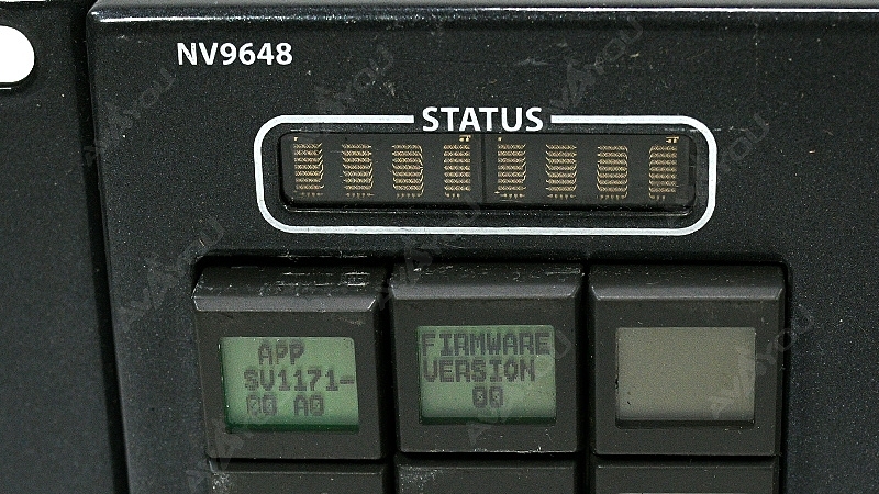 2) Miranda GV NV9648 2RU 27 Button XY Router Control Panel w