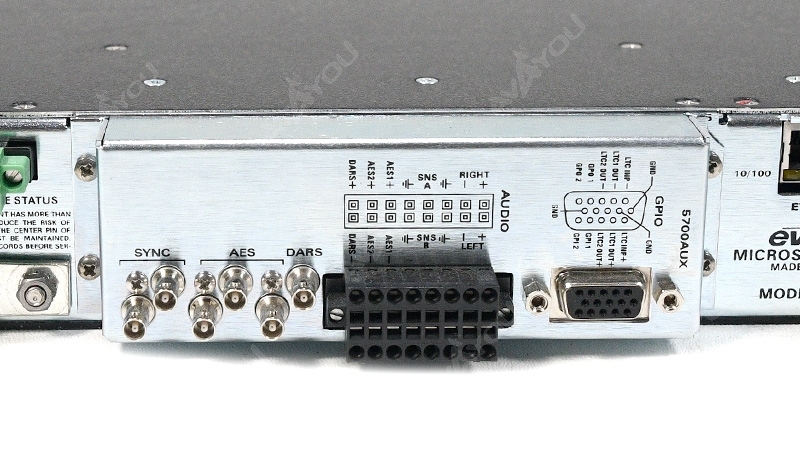 Evertz 5700MSC-IP Network Grand & Video Master Clock SDI-TG