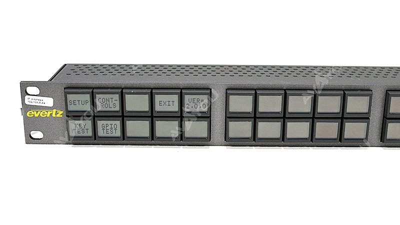 Evertz VUE-CP-140 Router Control Panel Routing Switch CP