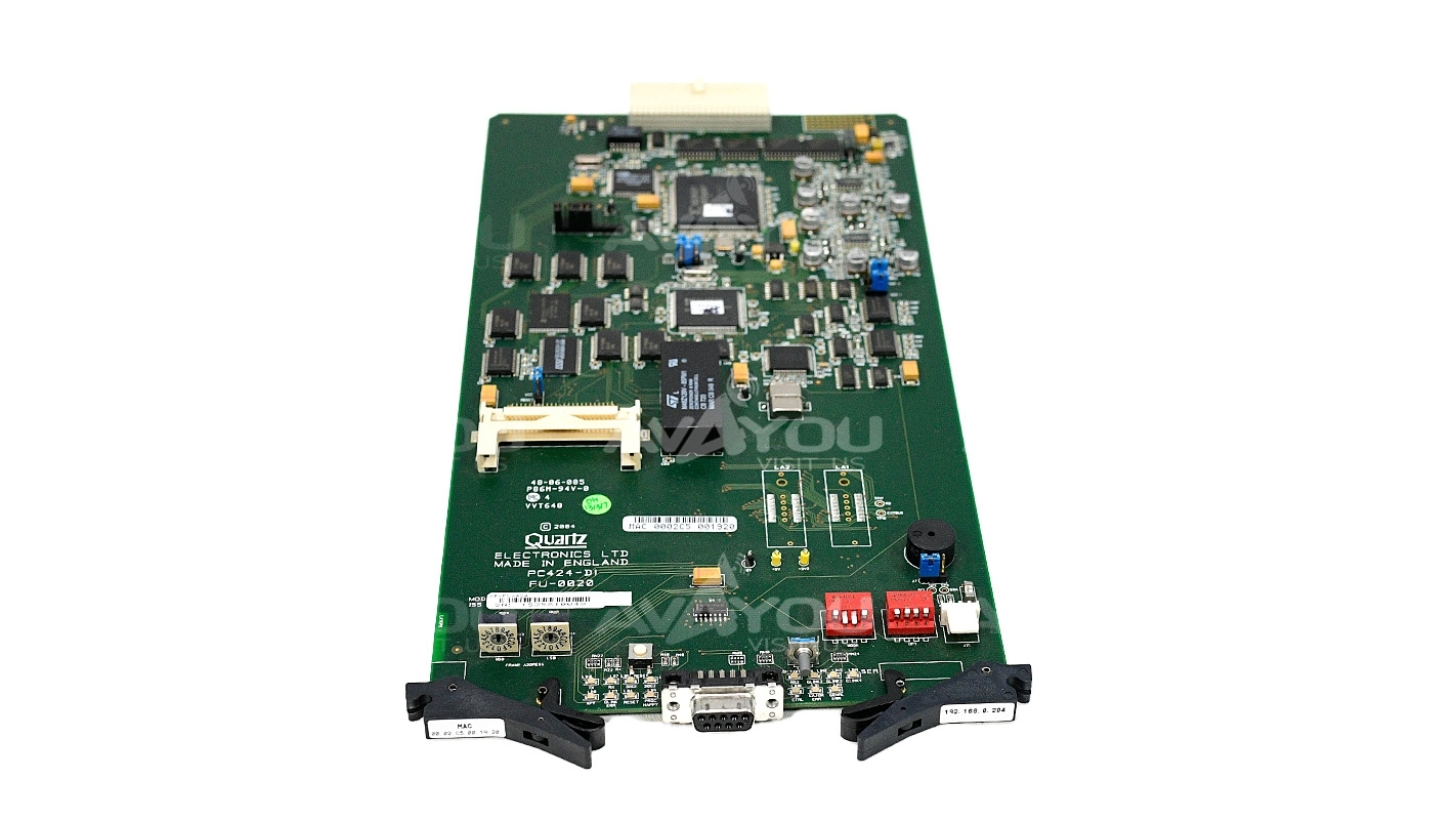 Evertz Quartz XE-FU-424 Xenon Router Frame Controller Card FU-0020