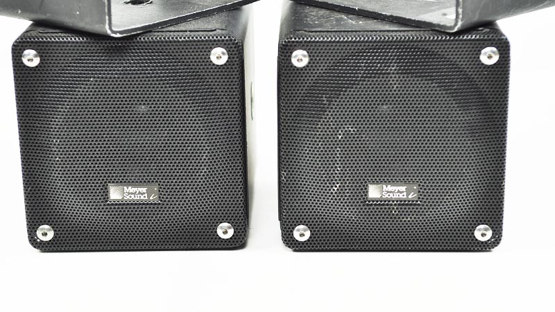 pair meyer sound mm-4 en3 miniature wide-range loudspeaker w